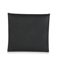 Black Epsom Bastia Change Purse
