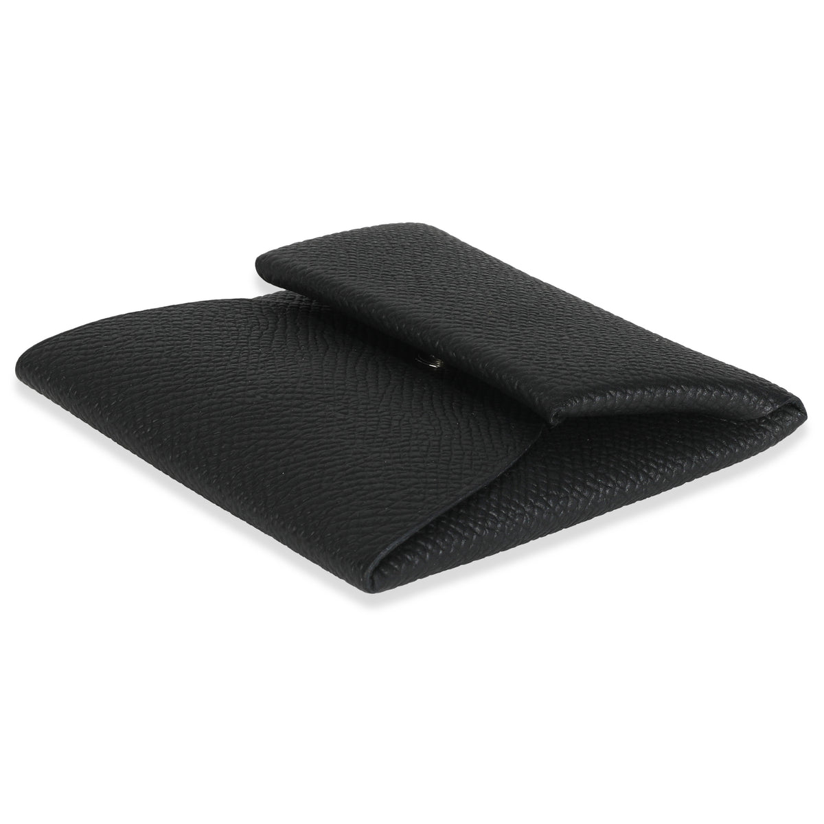 Black Epsom Bastia Change Purse