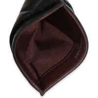 Black Quilted Classic Card Holder