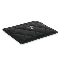Black Quilted Classic Card Holder