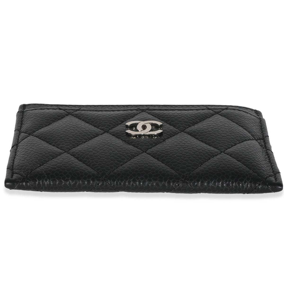 Black Quilted Classic Card Holder