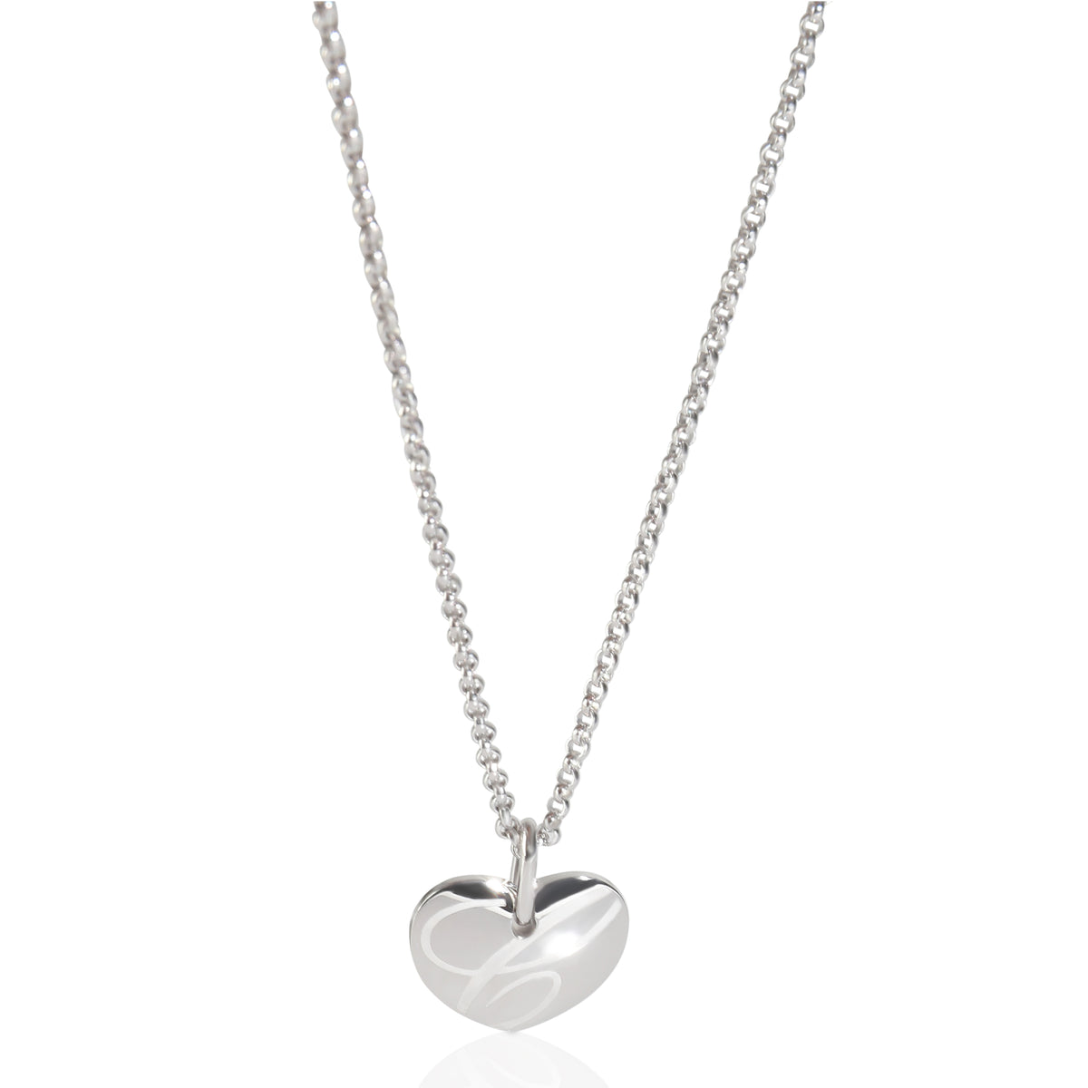 White Gold  Chopardissimo Heart Pendant