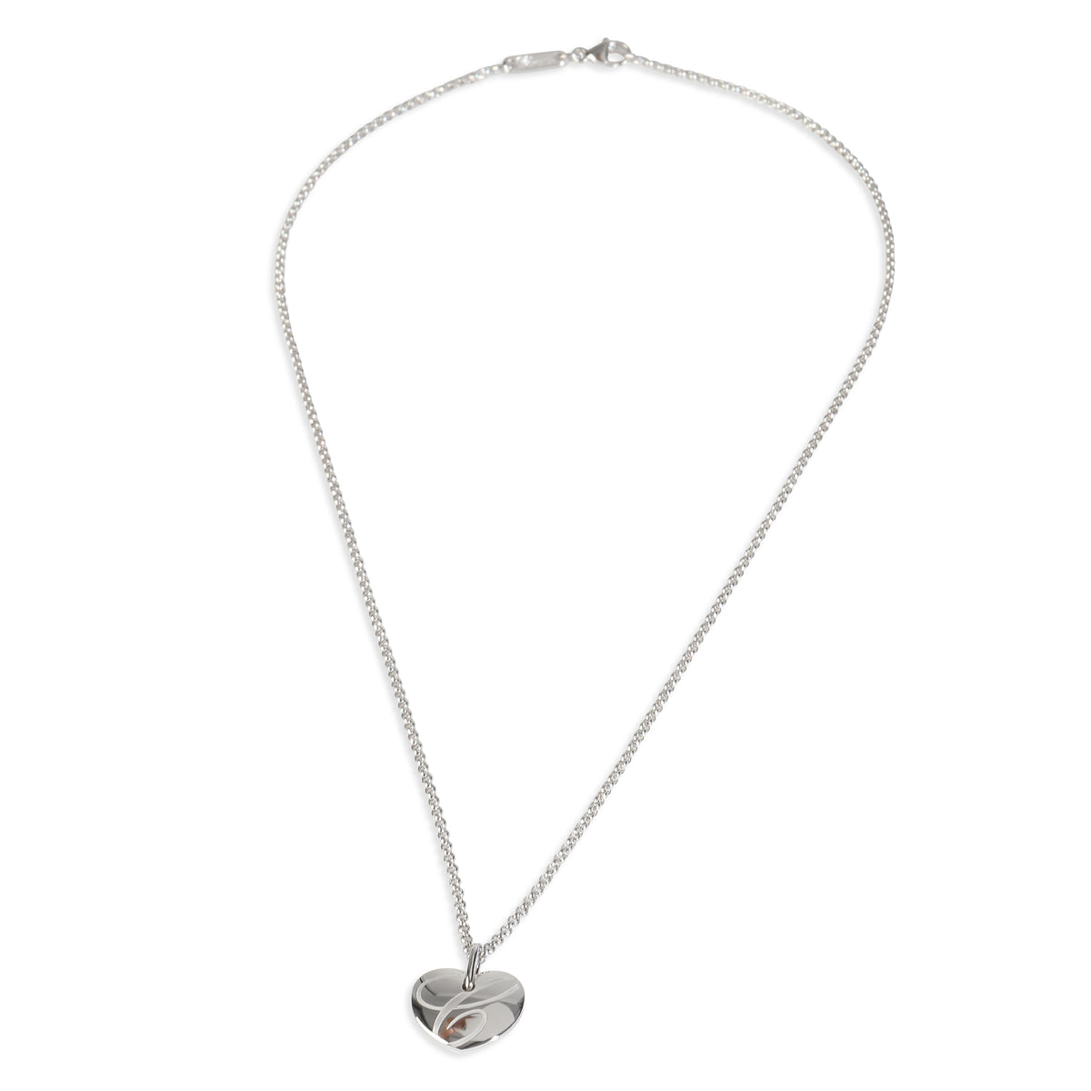White Gold  Chopardissimo Heart Pendant