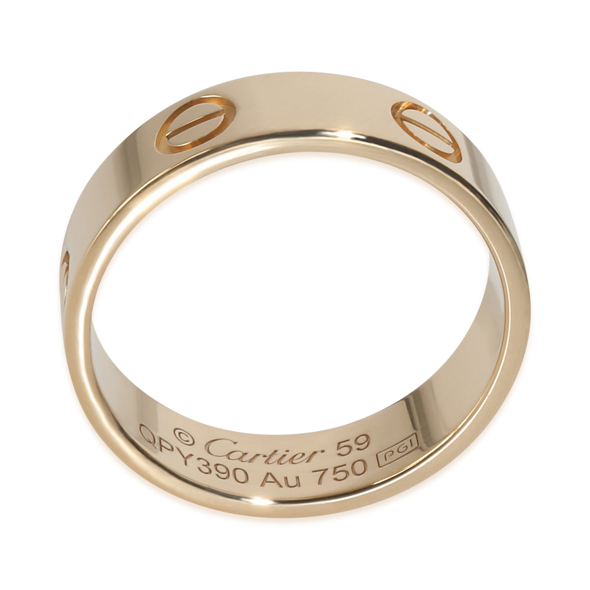 Yellow Gold  Love Ring