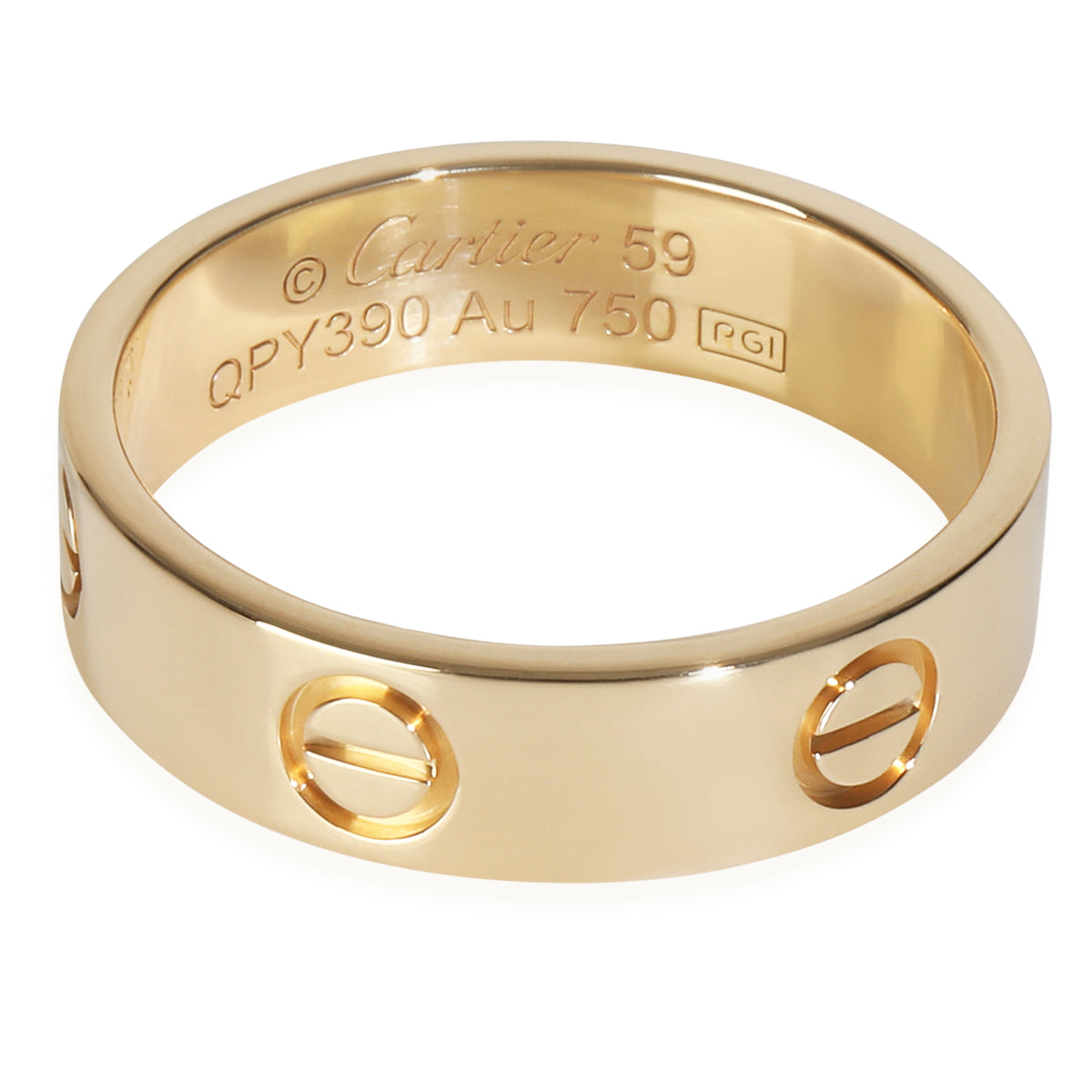 Yellow Gold  Love Ring