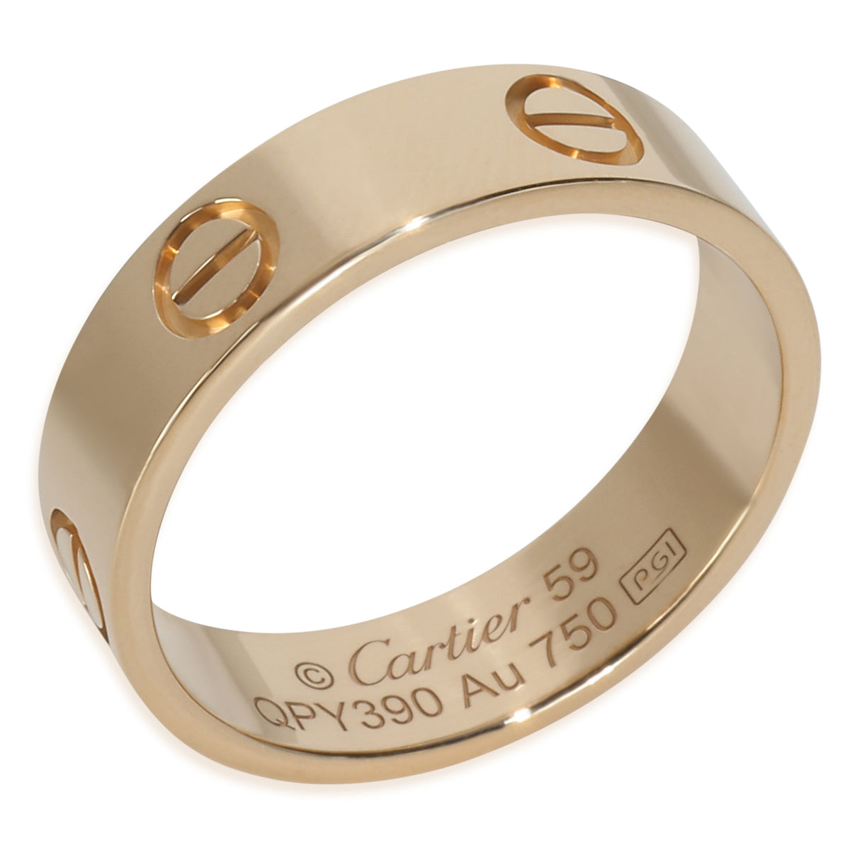 Yellow Gold  Love Ring