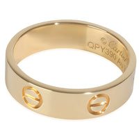 Yellow Gold  Love Ring