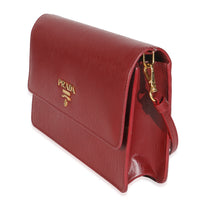Rubino Red Vitello Move Crossbody Wallet