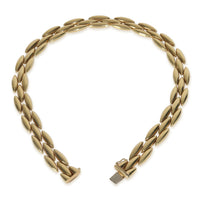 Yellow Gold  Vintage Gentiane 3 Row Necklace