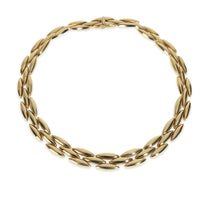 Yellow Gold  Vintage Gentiane 3 Row Necklace