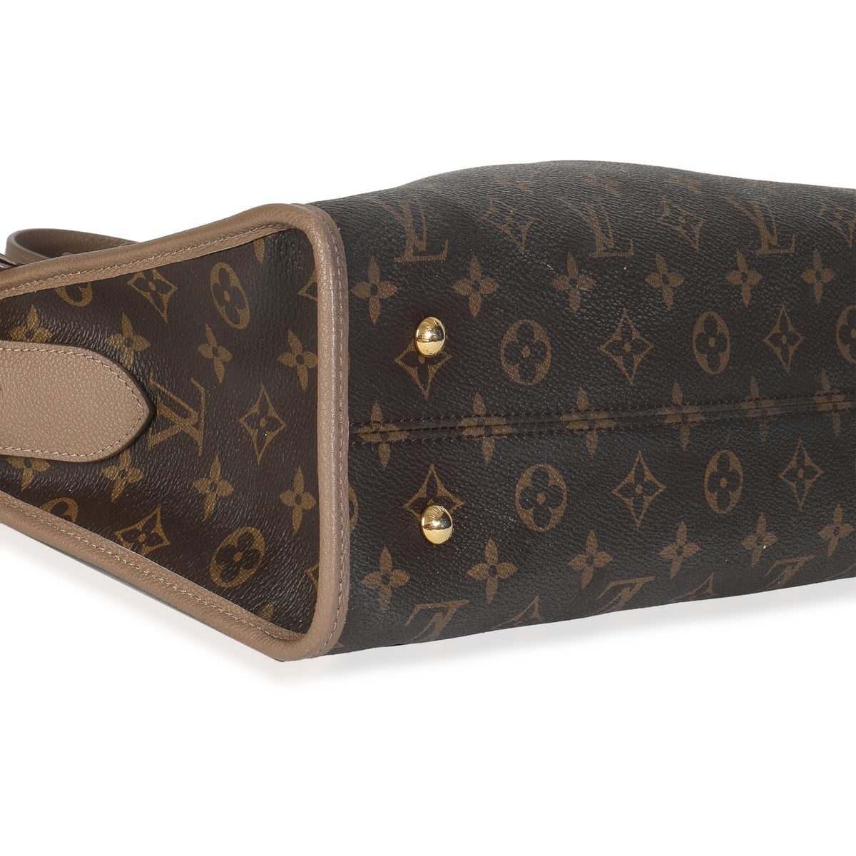 Taupe Glace Monogram Canvas Popincourt NM