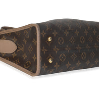 Taupe Glace Monogram Canvas Popincourt NM