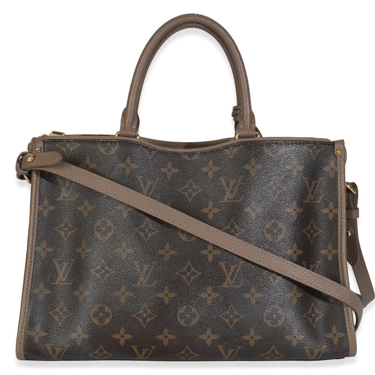 Taupe Glace Monogram Canvas Popincourt NM