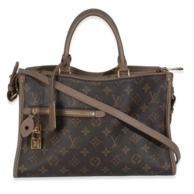 Taupe Glace Monogram Canvas Popincourt NM