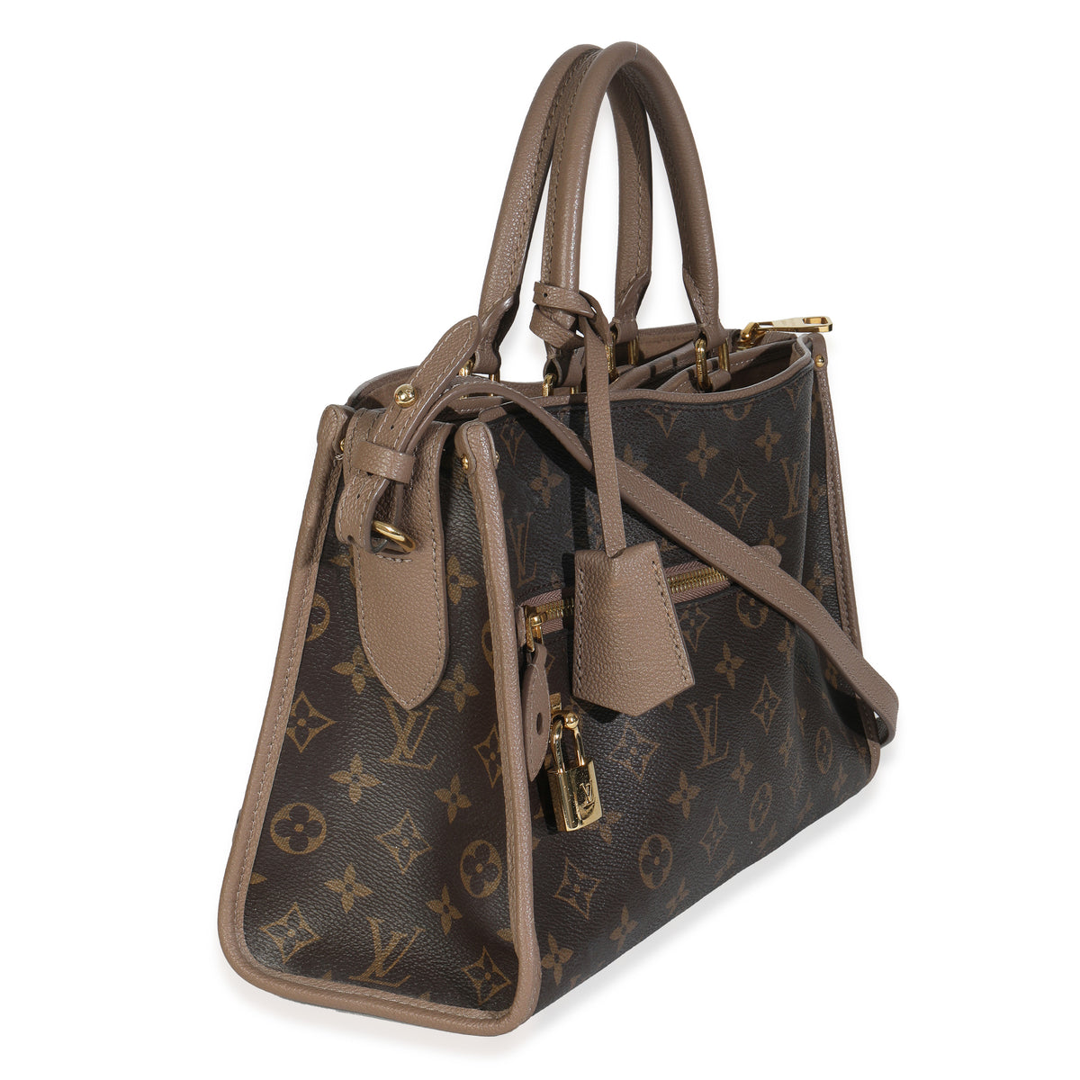 Taupe Glace Monogram Canvas Popincourt NM