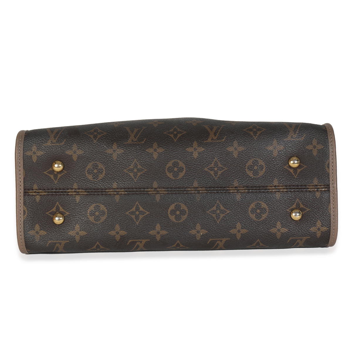 Taupe Glace Monogram Canvas Popincourt NM