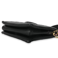 Black Monogram Embossed Lambskin Coussin PM