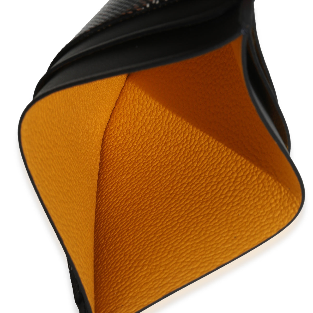 Black Goyardine Canvas Saint Sulpice Card Holder