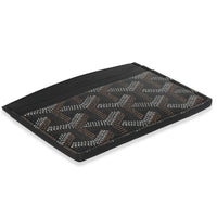 Black Goyardine Canvas Saint Sulpice Card Holder