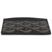 Black Goyardine Canvas Saint Sulpice Card Holder