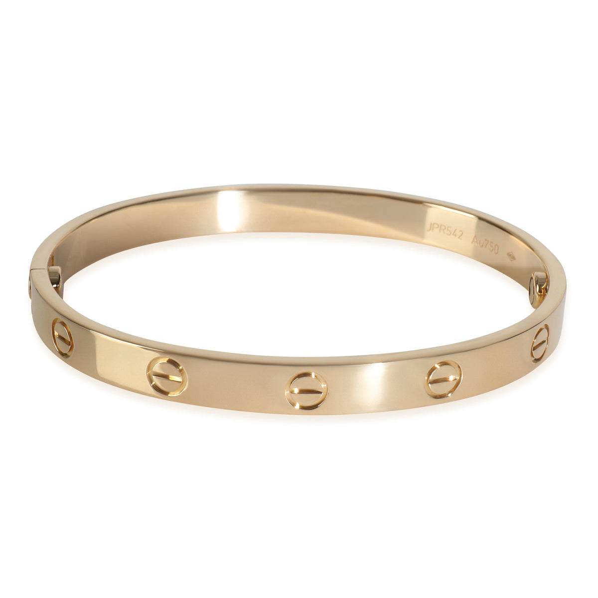 Yellow Gold  Love Bracelet