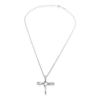 Sterling Silver  Elsa Peretti Infinity Cross Pendant