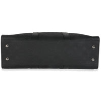 Louis Vuitton Black Monogram Embossed Taurillon Sac Plat 24H Handbag clasp