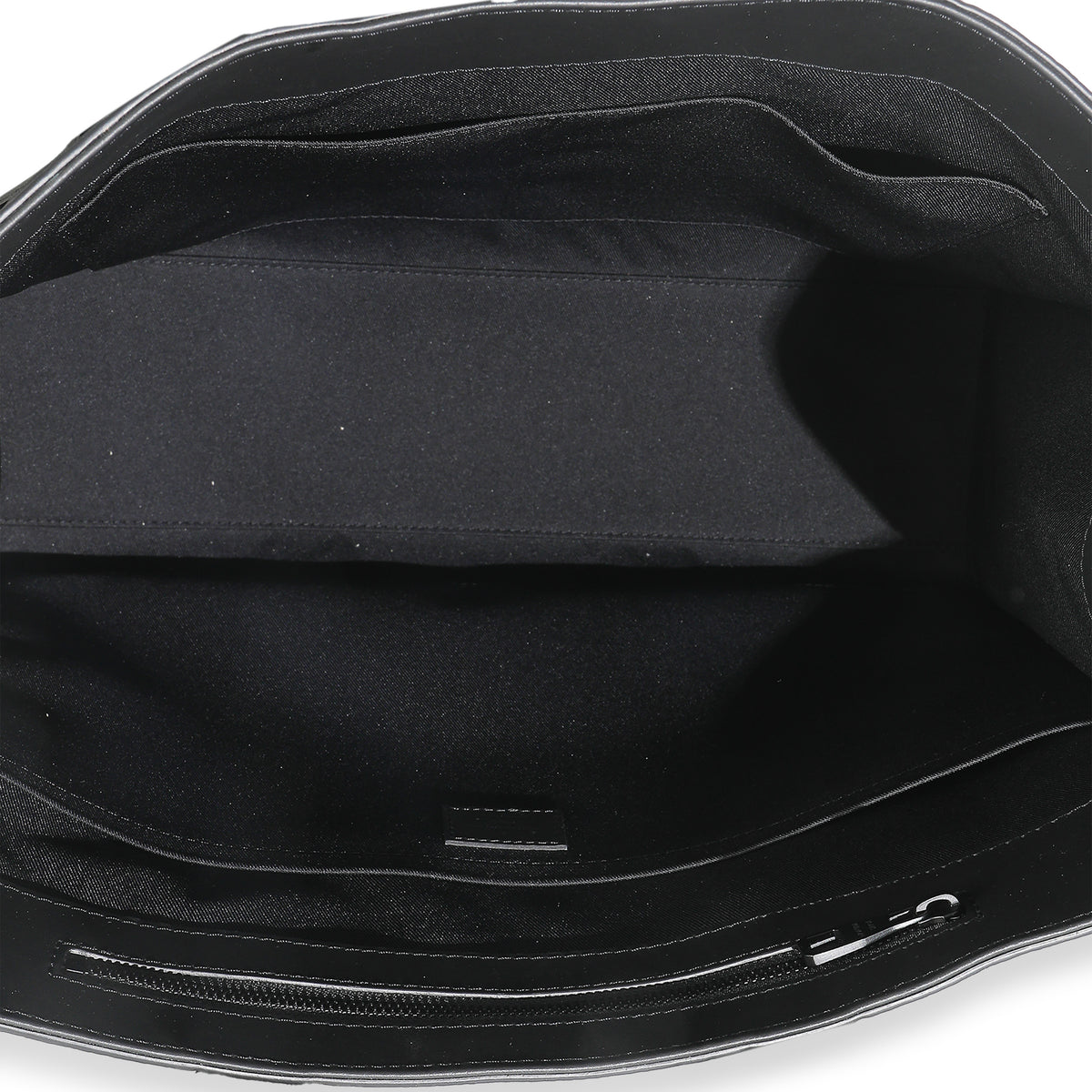 Black Monogram Embossed Taurillon Sac Plat 24H