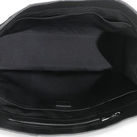 Black Monogram Embossed Taurillon Sac Plat 24H