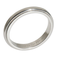 Tiffany & Co. Platinum  Tiffany Together Band av