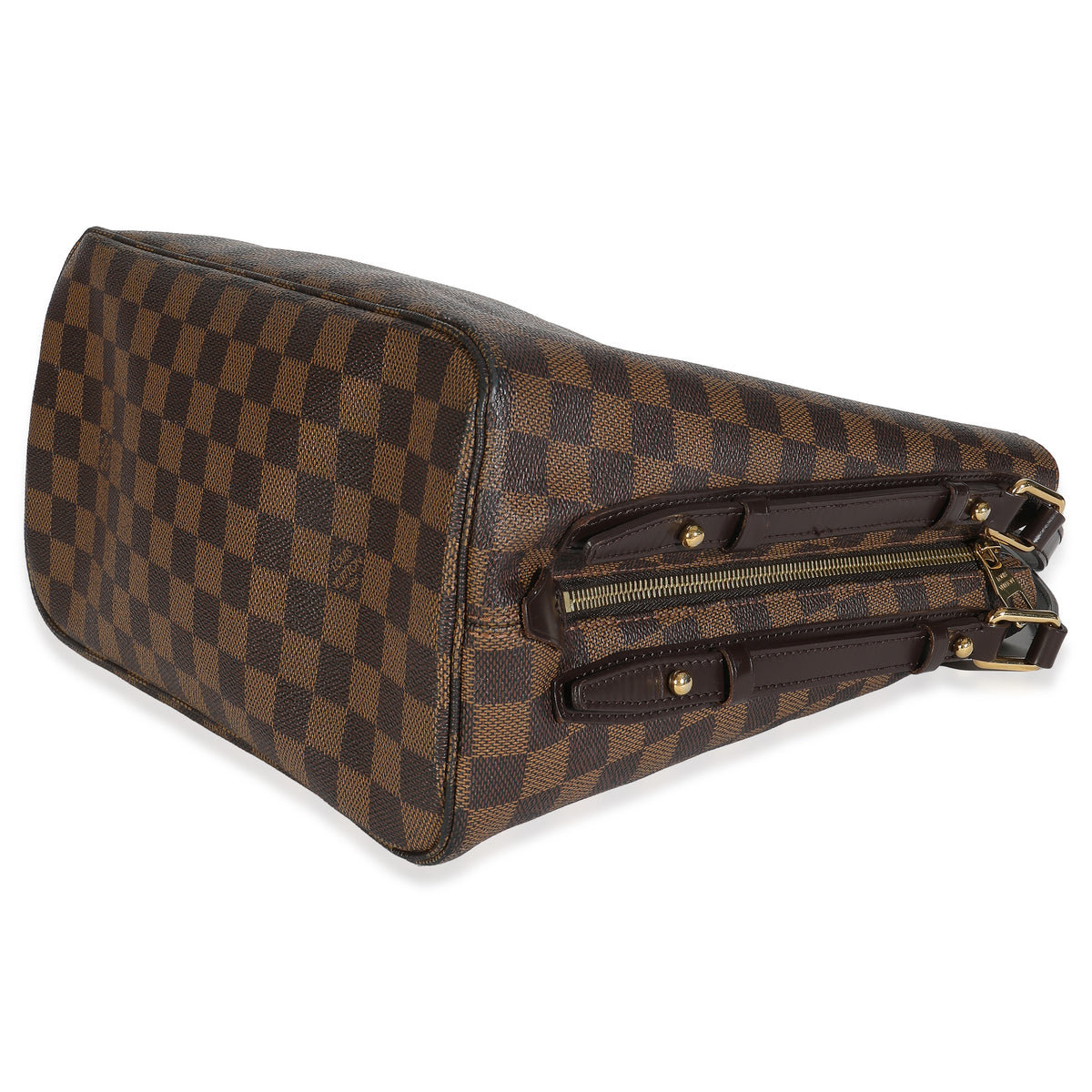 Louis Vuitton Damier Ebene Cabas Rivington Handbag clasp