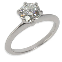 0.96 ct Round Brilliant Diamond Engagement Ring