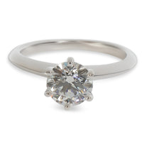 0.96 ct Round Brilliant Diamond Engagement Ring