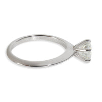 0.96 ct Round Brilliant Diamond Engagement Ring