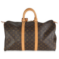 Monogram Canvas Keepall 45