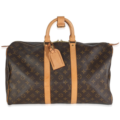 Monogram Canvas Keepall 45