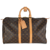 Monogram Canvas Keepall 45