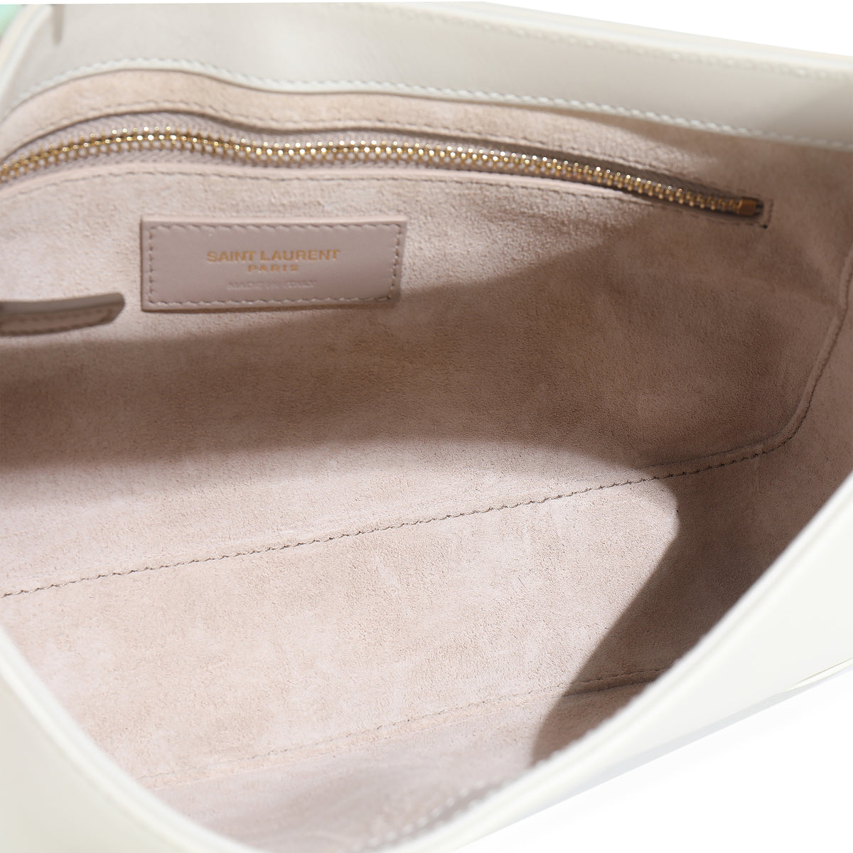 Blanc Vintage Smooth Calfskin Medium Le 5 A 7 Hobo