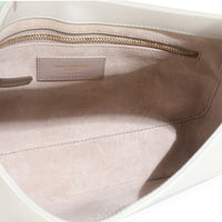 Blanc Vintage Smooth Calfskin Medium Le 5 A 7 Hobo