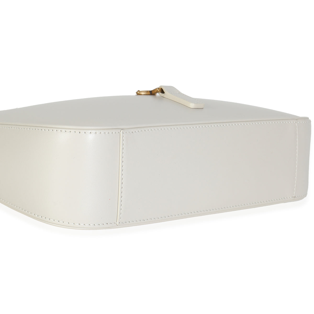 Blanc Vintage Smooth Calfskin Medium Le 5 A 7 Hobo