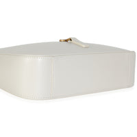 Blanc Vintage Smooth Calfskin Medium Le 5 A 7 Hobo