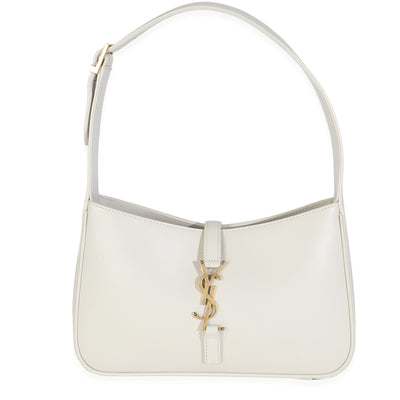 Blanc Vintage Smooth Calfskin Medium Le 5 A 7 Hobo