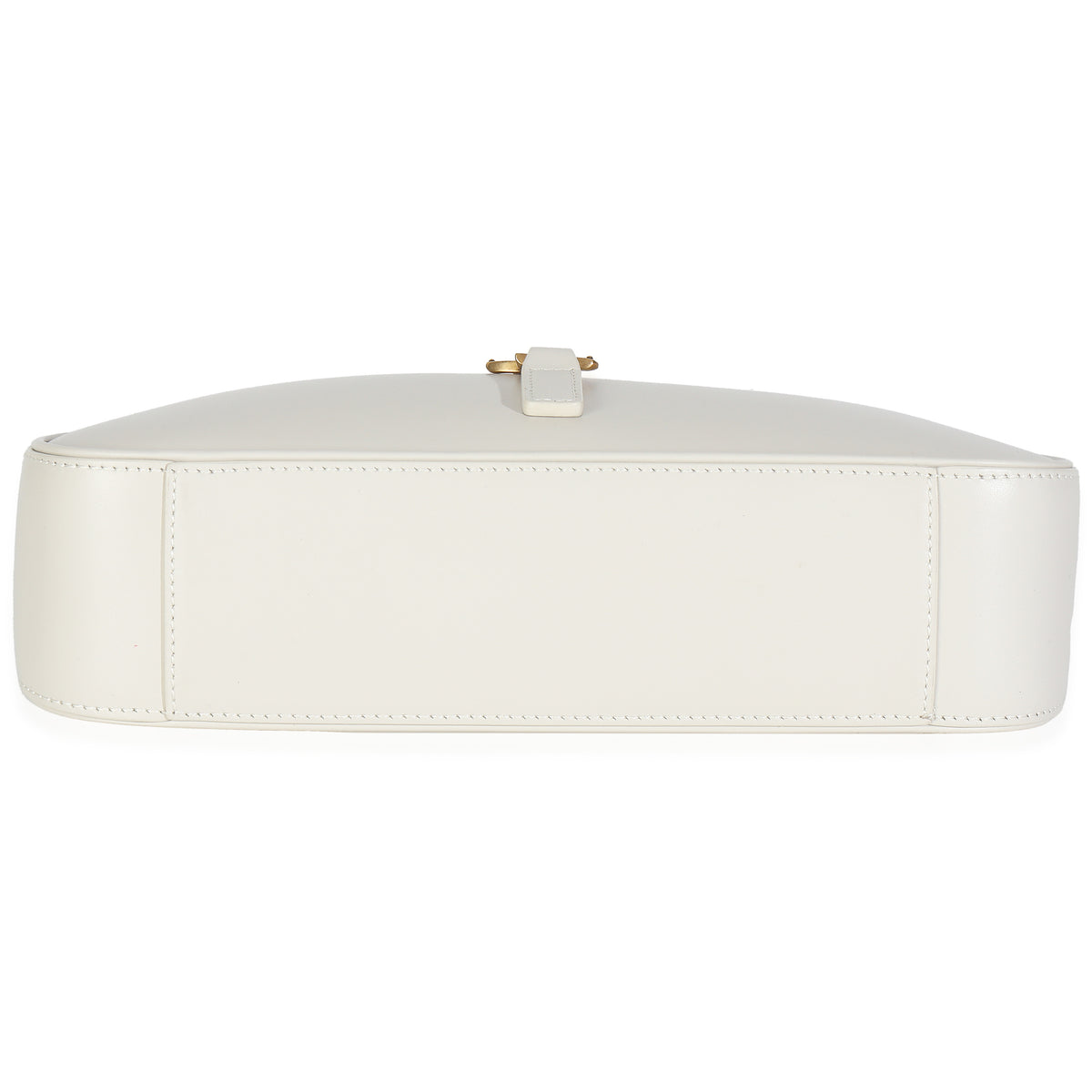 Blanc Vintage Smooth Calfskin Medium Le 5 A 7 Hobo