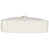 Blanc Vintage Smooth Calfskin Medium Le 5 A 7 Hobo