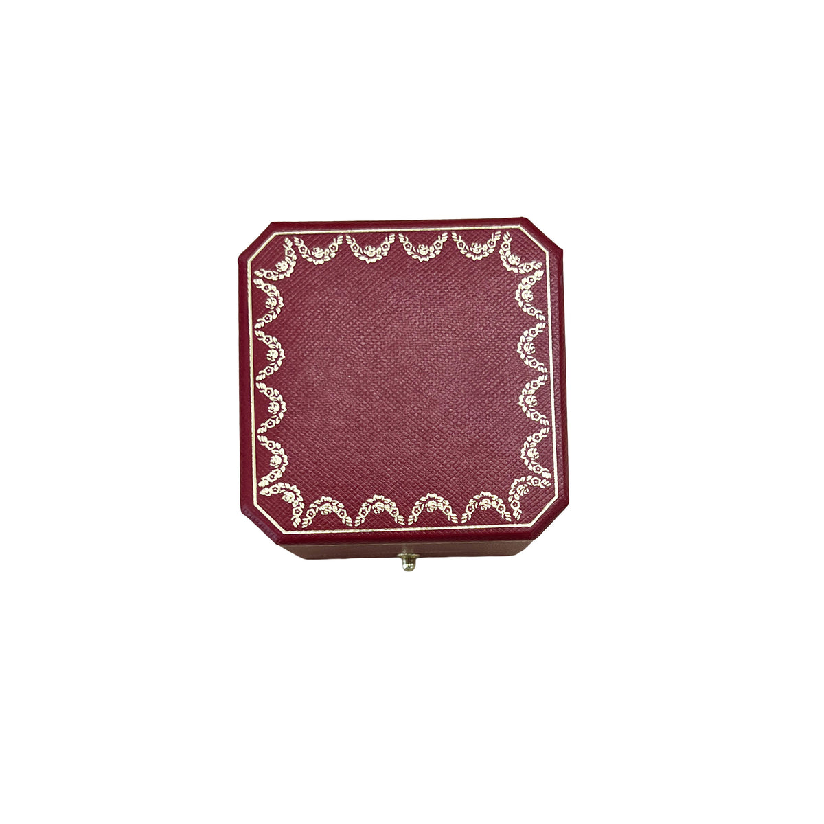 Rose Gold Diamond Agrafe Ring