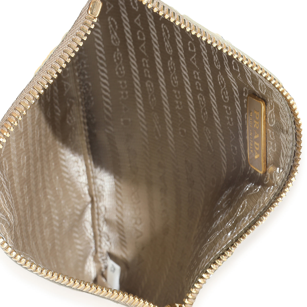 Yellow Signature Saffiano Tulip Clutch