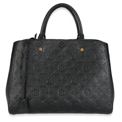 Black Monogram Empreinte Montaigne GM