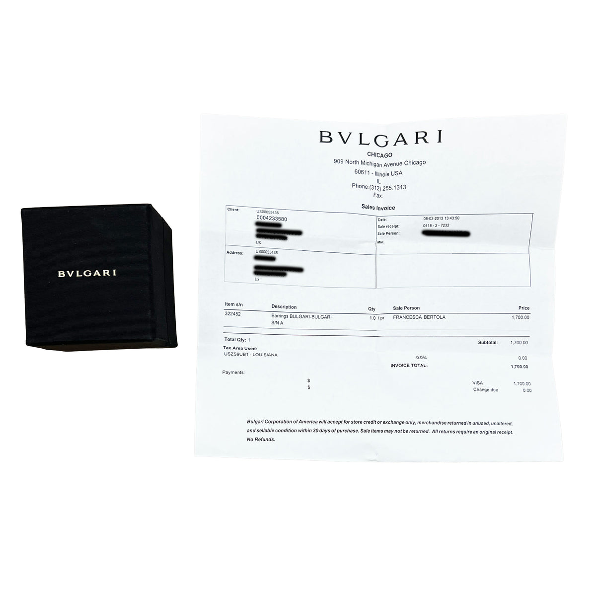 Yellow Gold Onyx Bvlgari Bvlgari Earrings