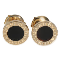 Yellow Gold Onyx Bvlgari Bvlgari Earrings