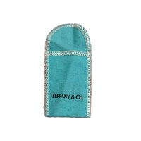 Tiffany & Co. Sterling Silver T Circle Key Ring box